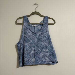 american eagle blue tank top size M